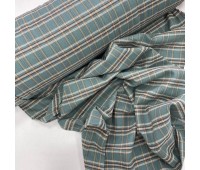 Фуле клетка на пыльно-мятном