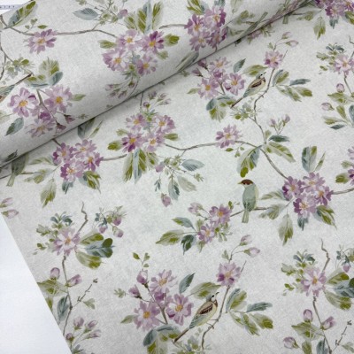 Турецкий DUCK Цветы лиловые