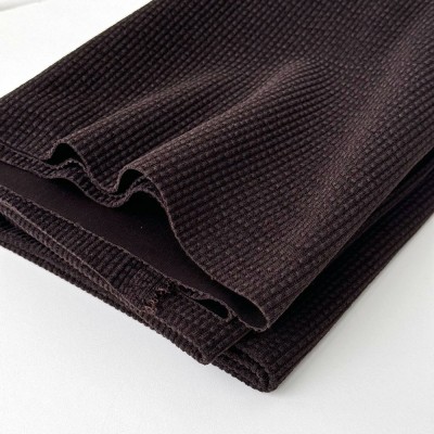 Трикотаж жаккардовый BUBBLE шоколад