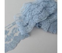 Кружево Blumarine нежно-голубое