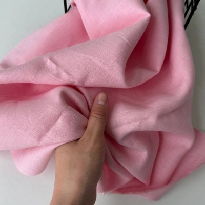 Лен розовый