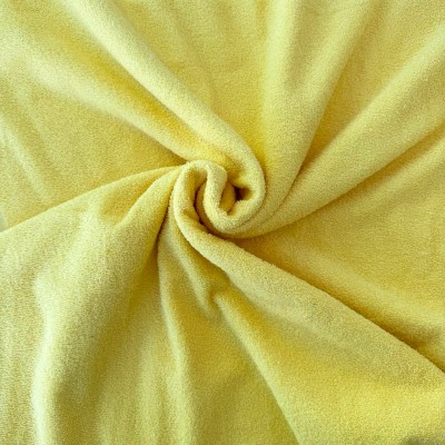 Турецкий хлопок махра двухсторонняя желтая