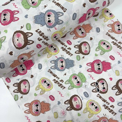 Турецкий хлопок поплин Лабубу 240см