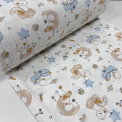 Фланель утята на облаке 240