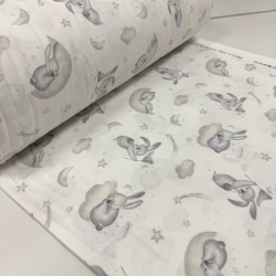 Фланель зайчики 240