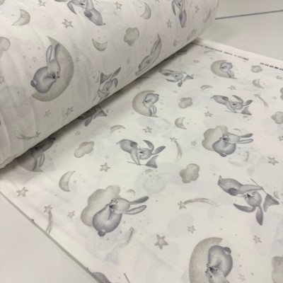 Турецкая фланель зайчики 240см