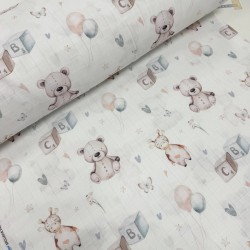 Муслин кубики и мишки