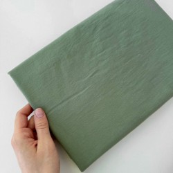 Вареный хлопок оливковый 240